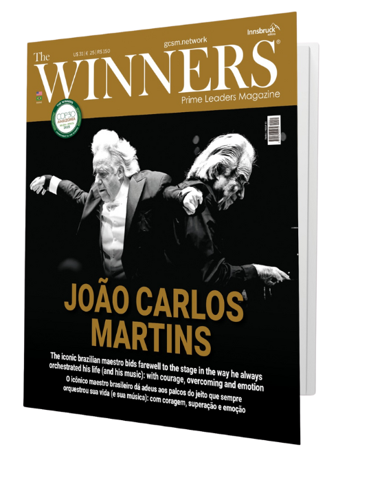 Capa da Revista The Winner nº 81 - João Carlos Martins
